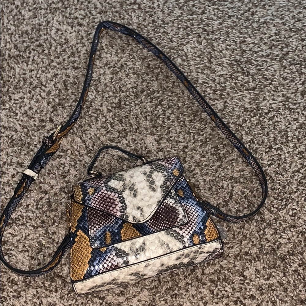 Small snake skin purse